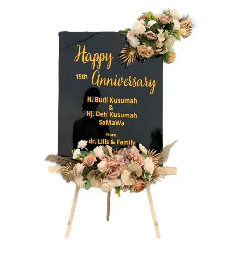 Papan Bunga Akrilik Kota Baru