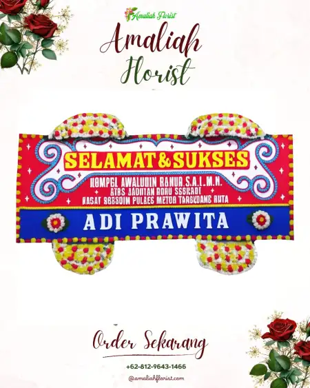 Papan Bunga Ucapan Selamat Kota Baru