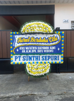 Papan Bunga Duka di Kota Baru