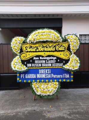 Papan Bunga Duka di Kota Baru